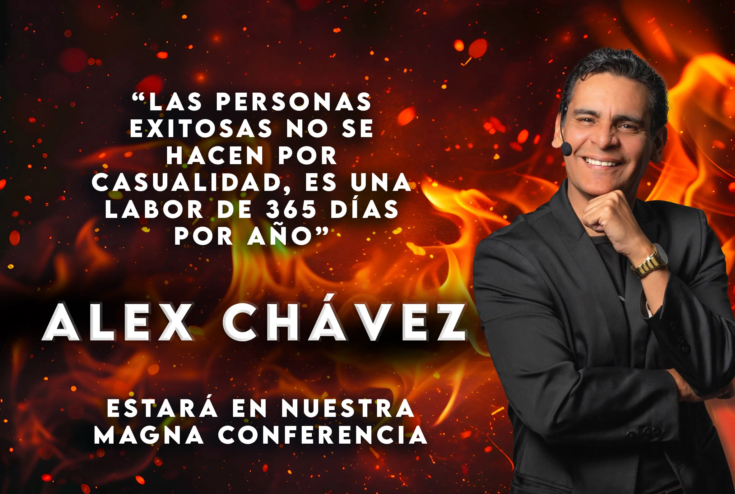 Alex Chávez conferencista